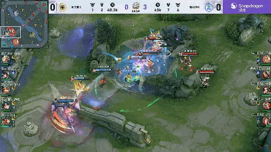 AYX GAMES-戈娅大招封住走位火舞果断闪现进场，DRG打赢团战拿下胜利